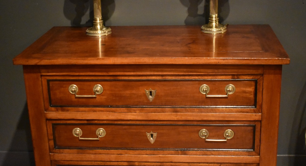 Petite commode  de style Louis XVI-photo-4