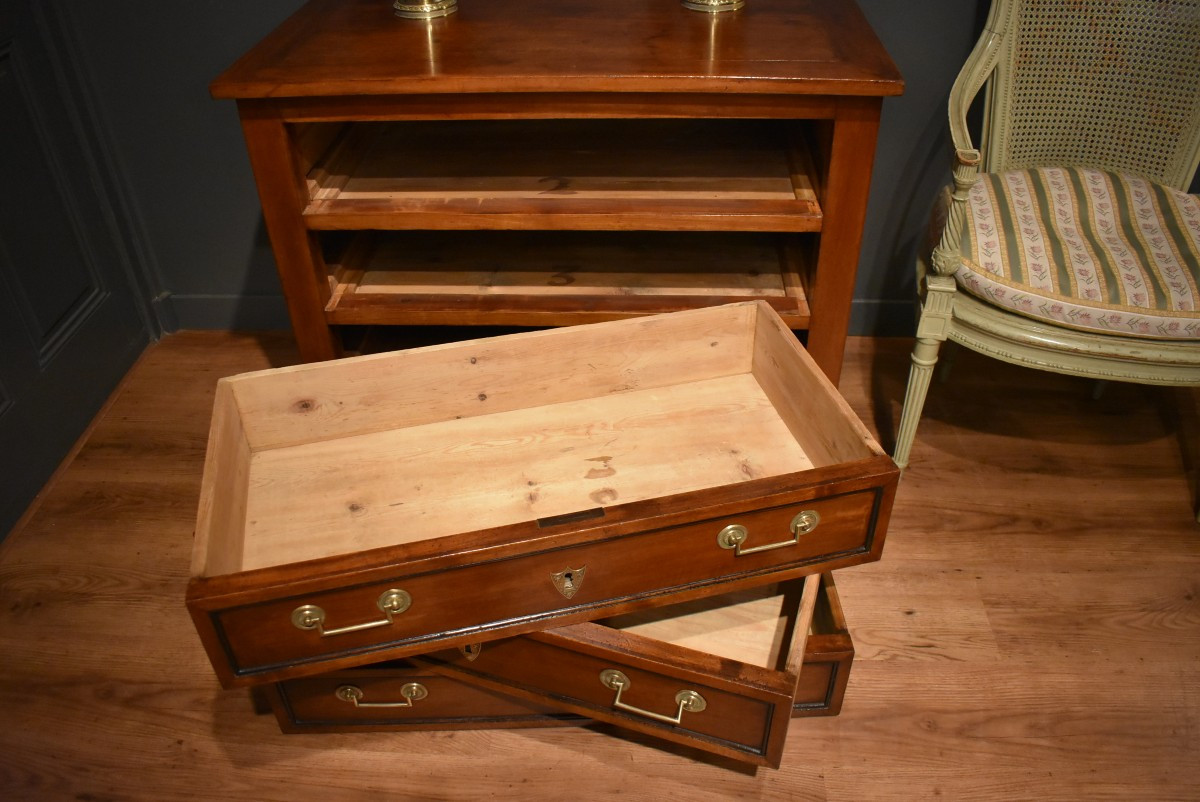 Petite commode  de style Louis XVI-photo-2