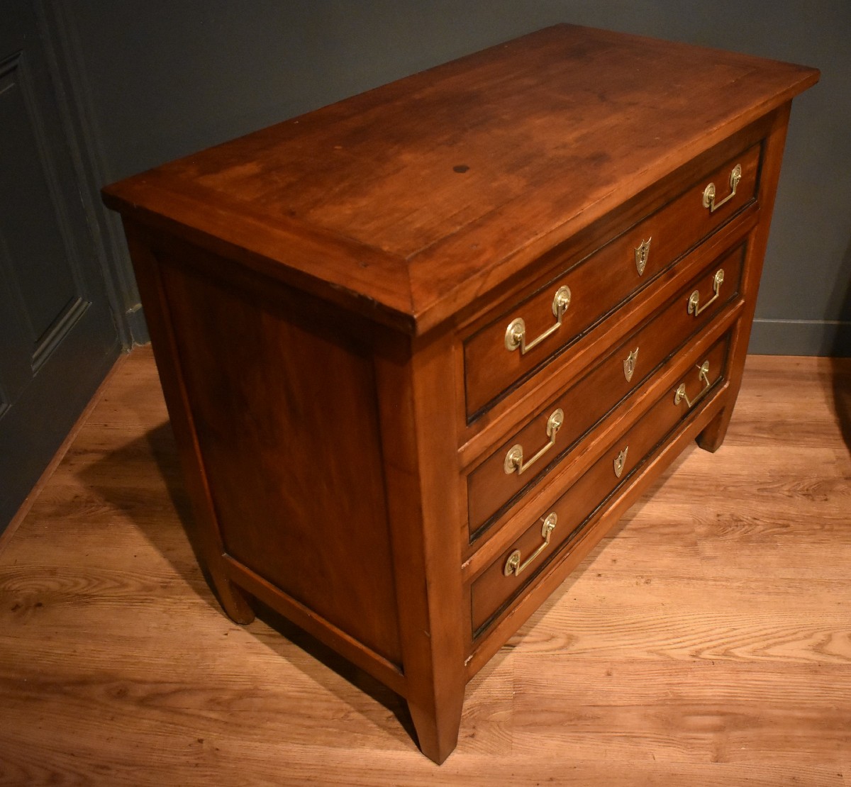 Petite commode  de style Louis XVI-photo-4