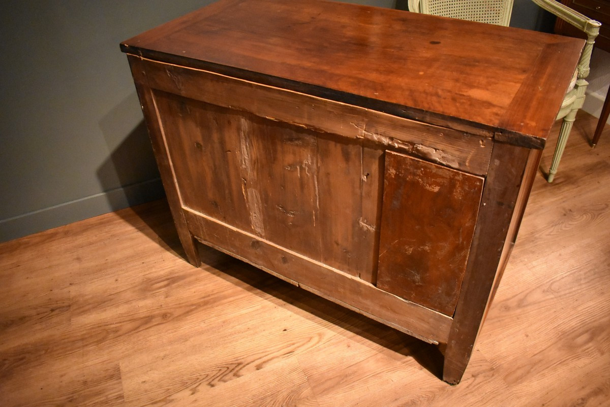 Petite commode  de style Louis XVI-photo-5