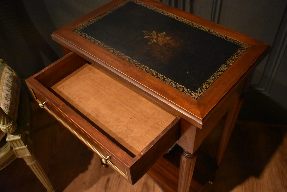 Louis XVI Style Side Table-photo-2