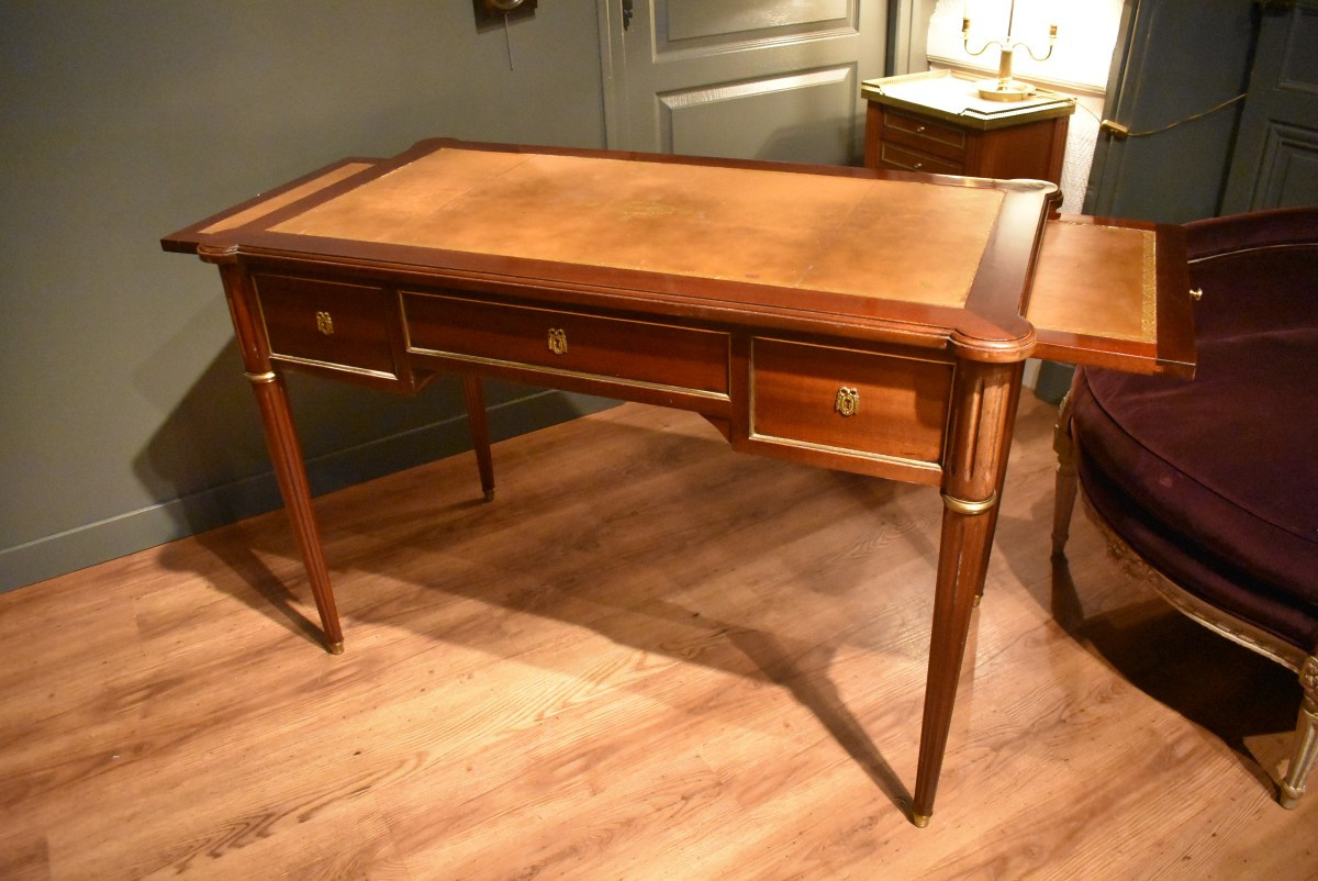 Bureau plat de style Louis XVI-photo-7