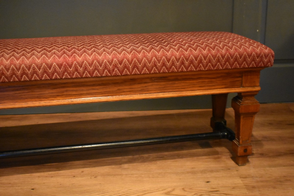 Grande banquette de style Louis XIV-photo-2