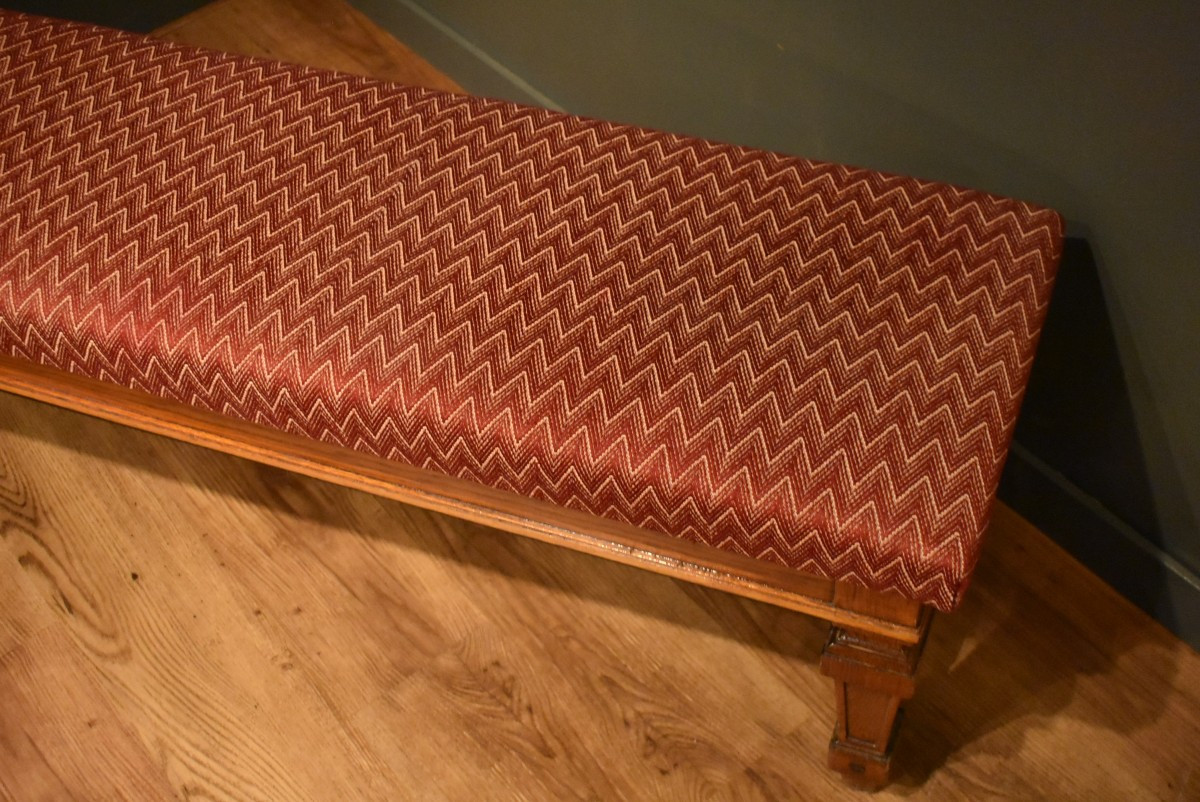 Grande banquette de style Louis XIV-photo-1