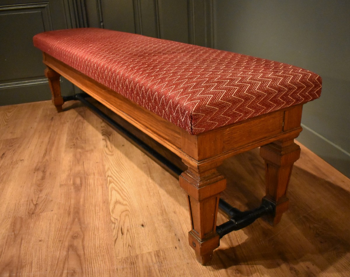 Grande banquette de style Louis XIV-photo-3