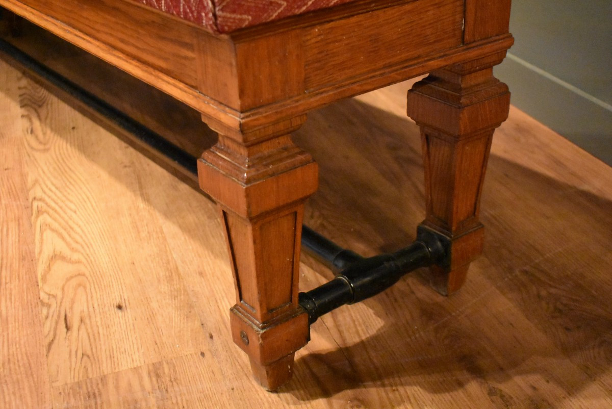 Grande banquette de style Louis XIV-photo-4