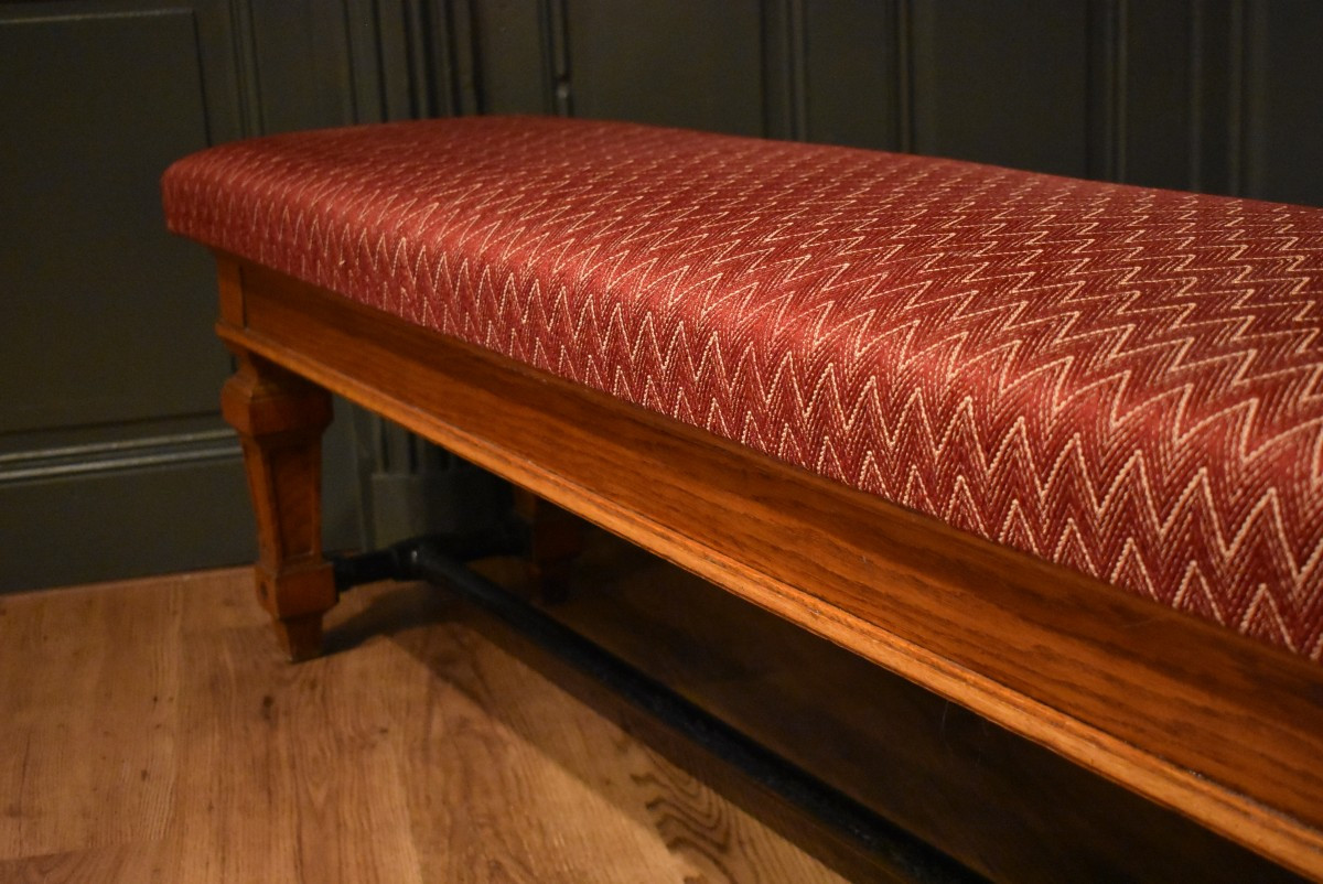 Grande banquette de style Louis XIV-photo-5