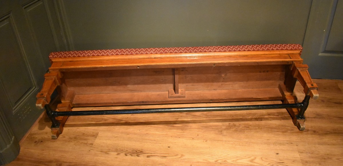 Grande banquette de style Louis XIV-photo-6