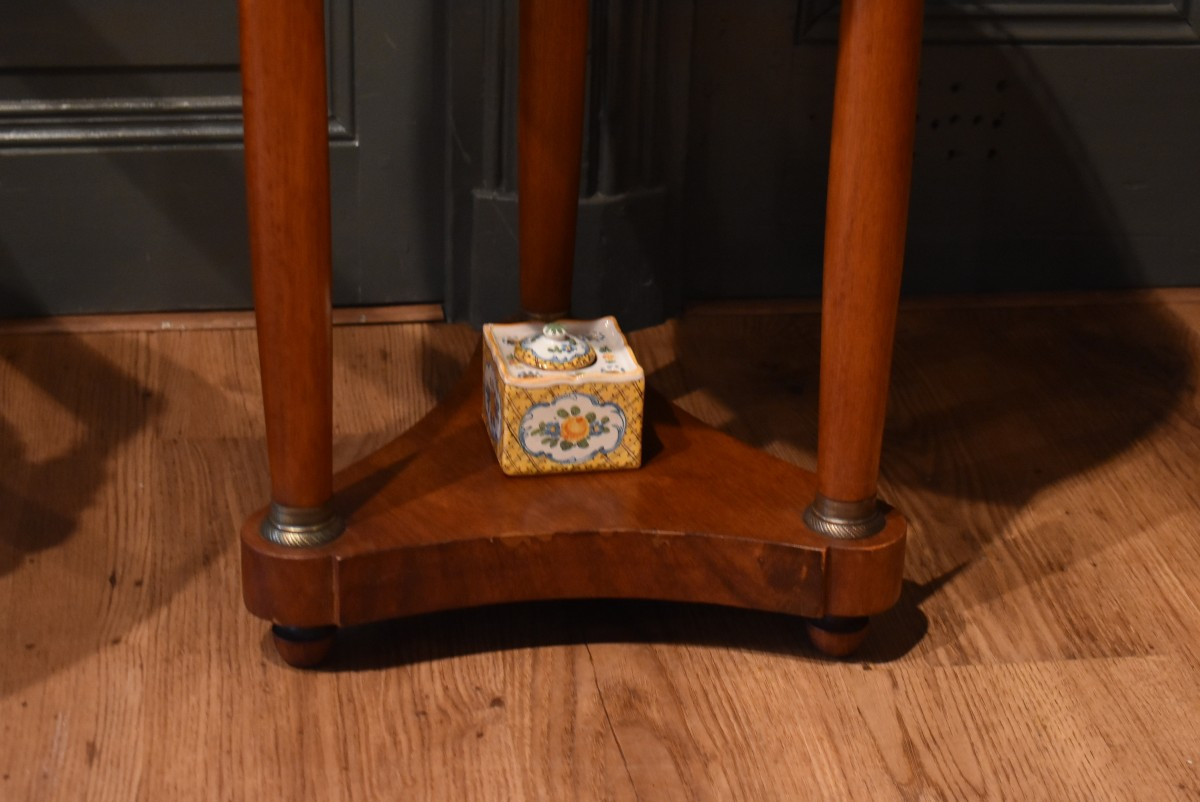 Petit Guéridon De Style Empire-photo-3