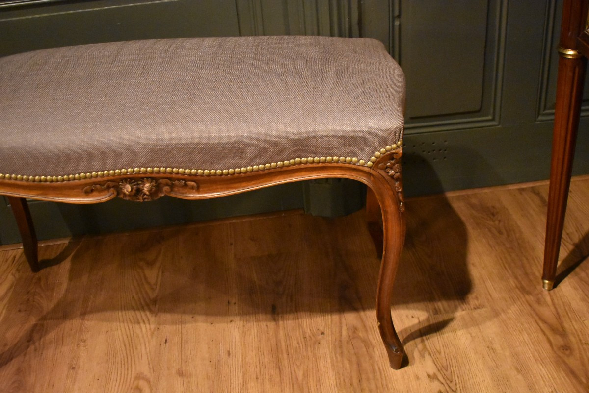 Banquette de style Louis XV-photo-3