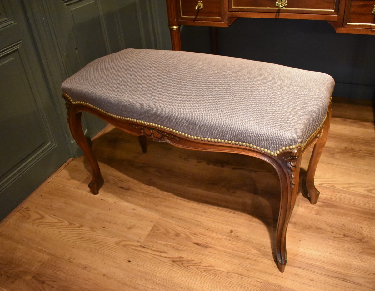Banquette de style Louis XV-photo-2