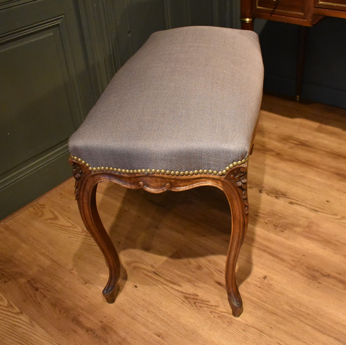 Banquette de style Louis XV-photo-3