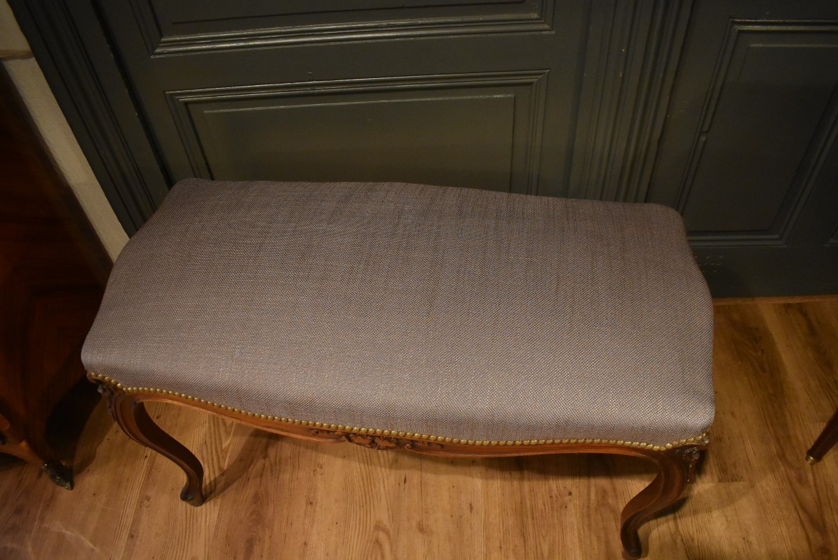 Banquette de style Louis XV-photo-4