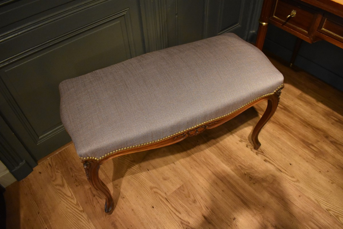 Banquette de style Louis XV-photo-5