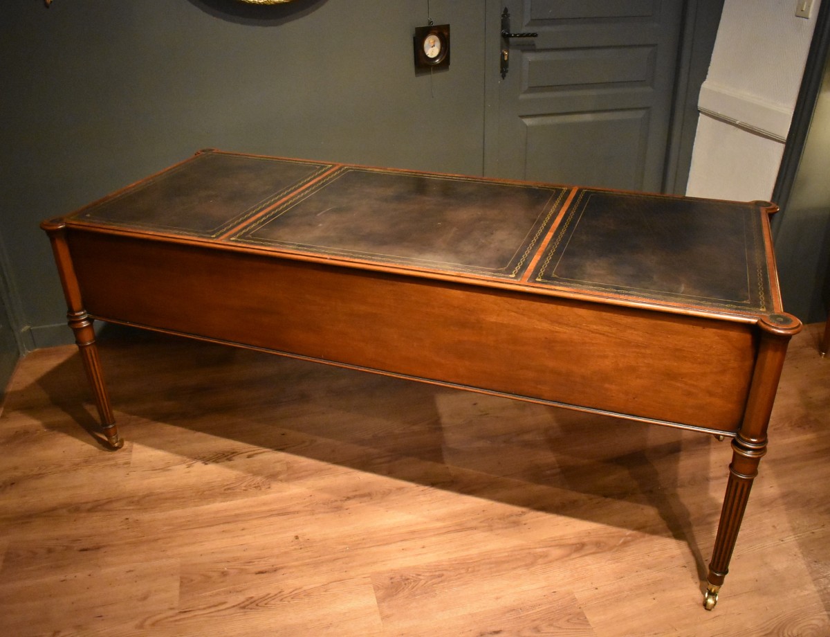 Large Louis XVI Style Desk-photo-8