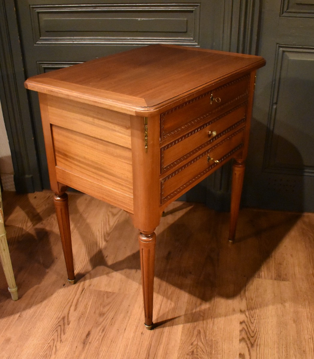 Table chiffonnière de style Louis XVI-photo-6