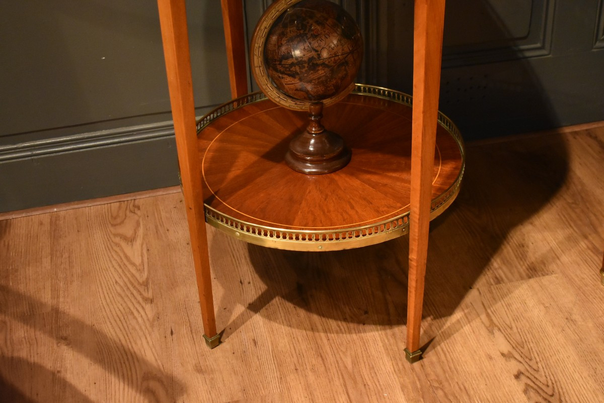 Table à deux plateaux  de style Louis XVI-photo-4