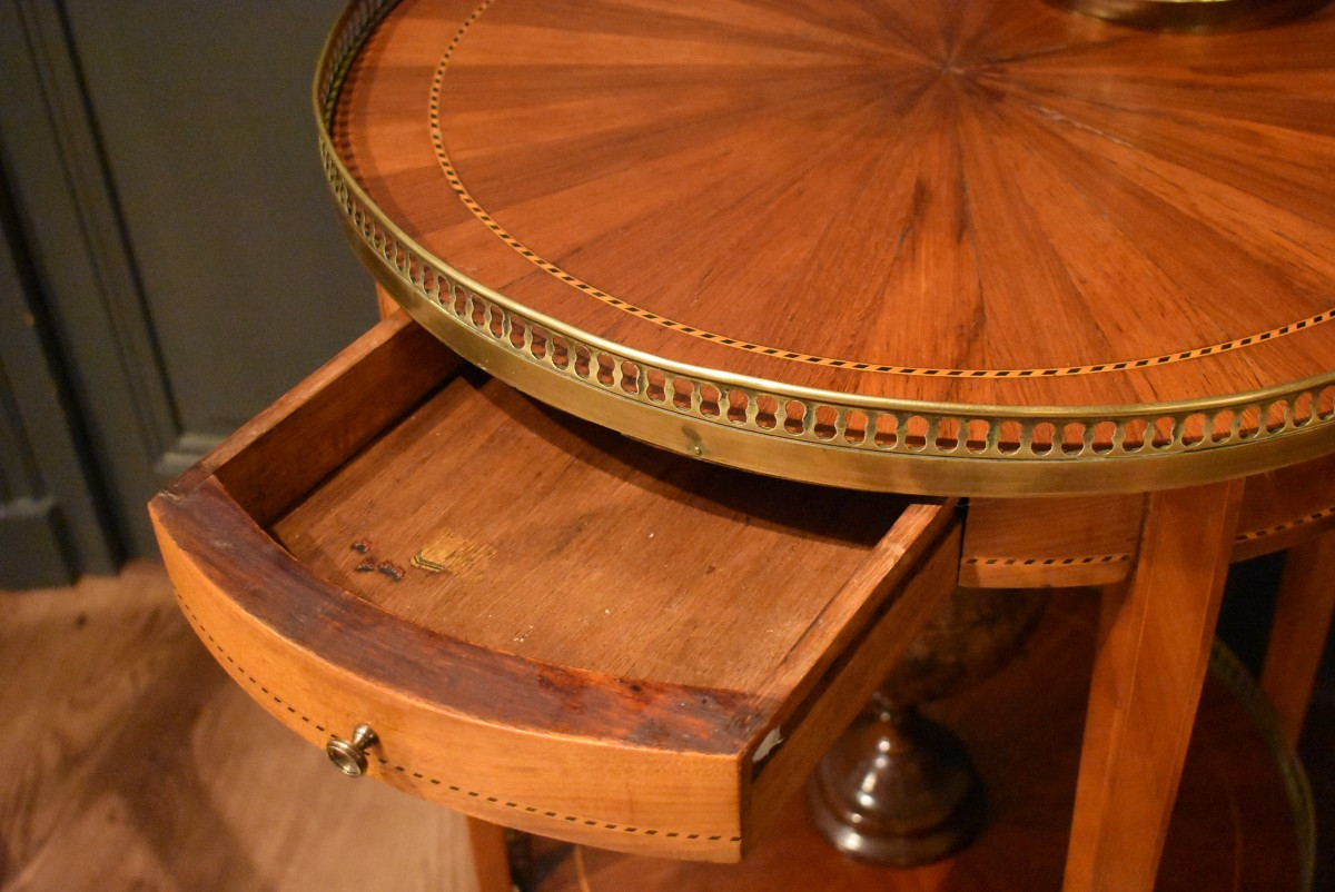 Table à deux plateaux  de style Louis XVI-photo-1