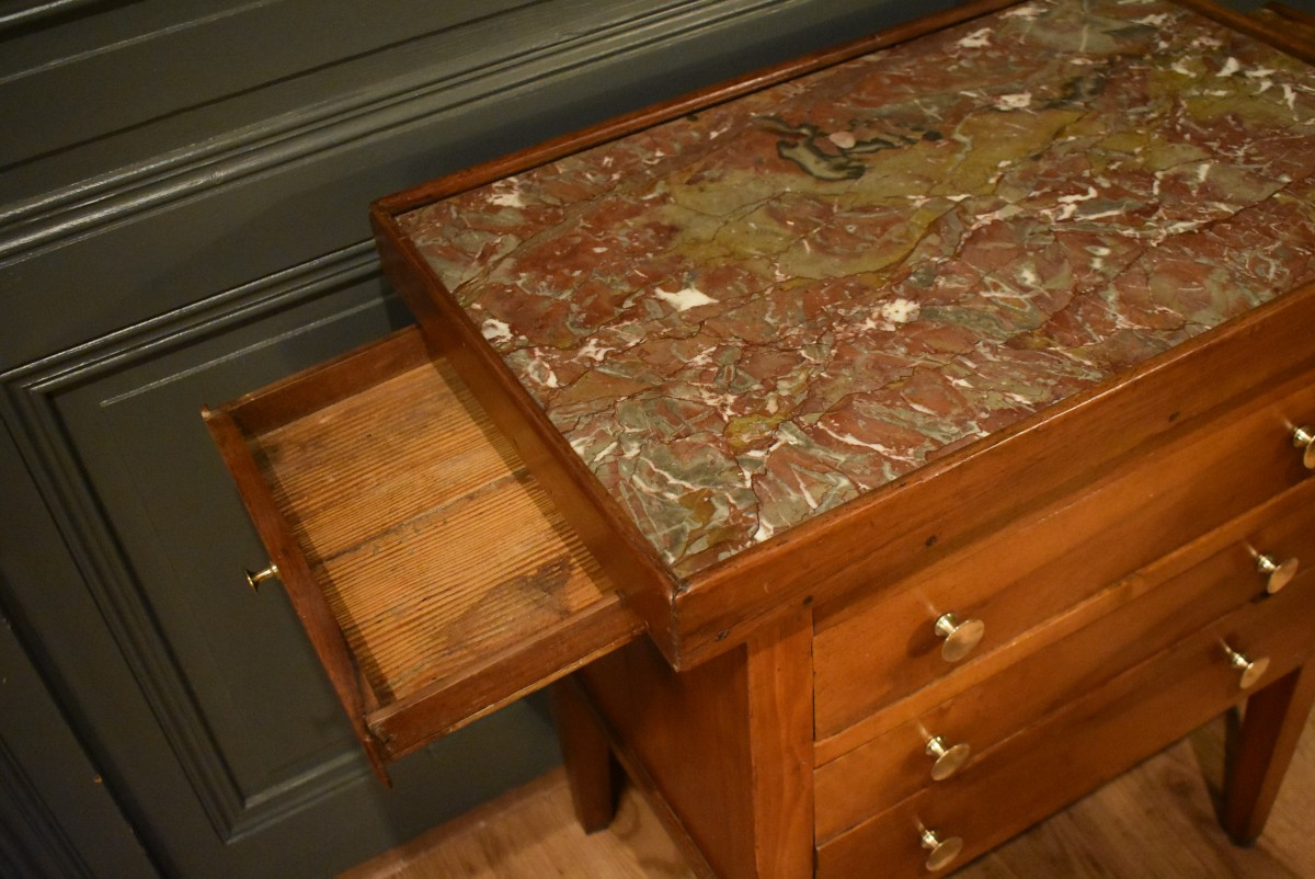 Petit meuble en noyer-photo-4