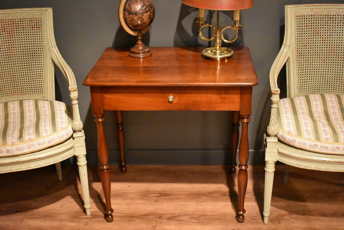 Mahogany Writing Table-photo-2