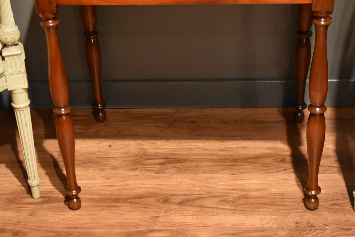Mahogany Writing Table-photo-4