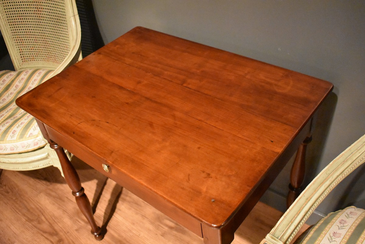 Mahogany Writing Table-photo-1