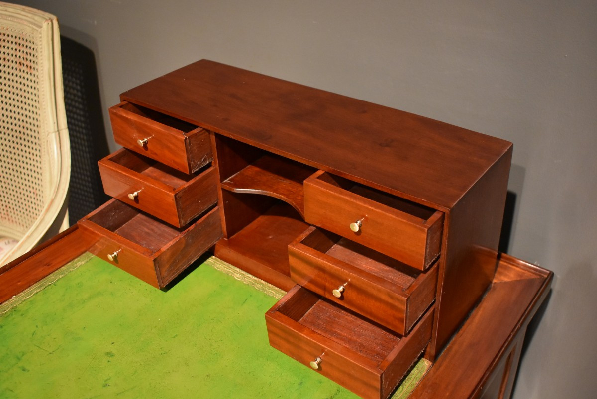 Mahogany Chiffonier Table With System-photo-3