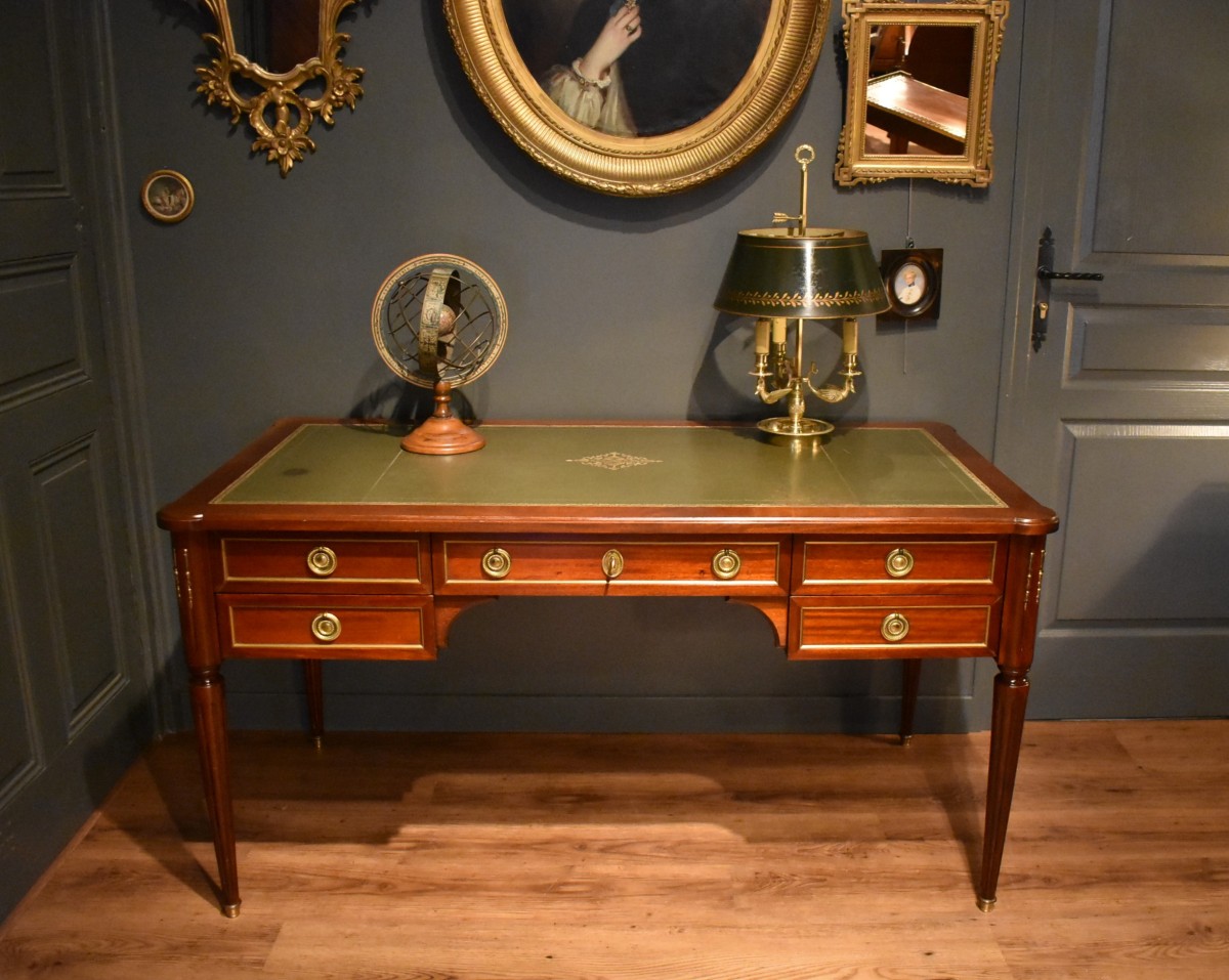 Louis XVI Style Flat Desk-photo-2