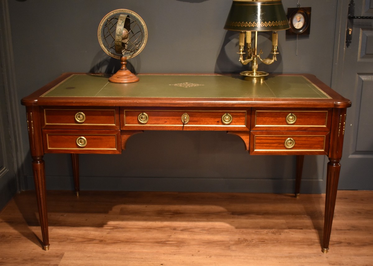 Louis XVI Style Flat Desk-photo-3