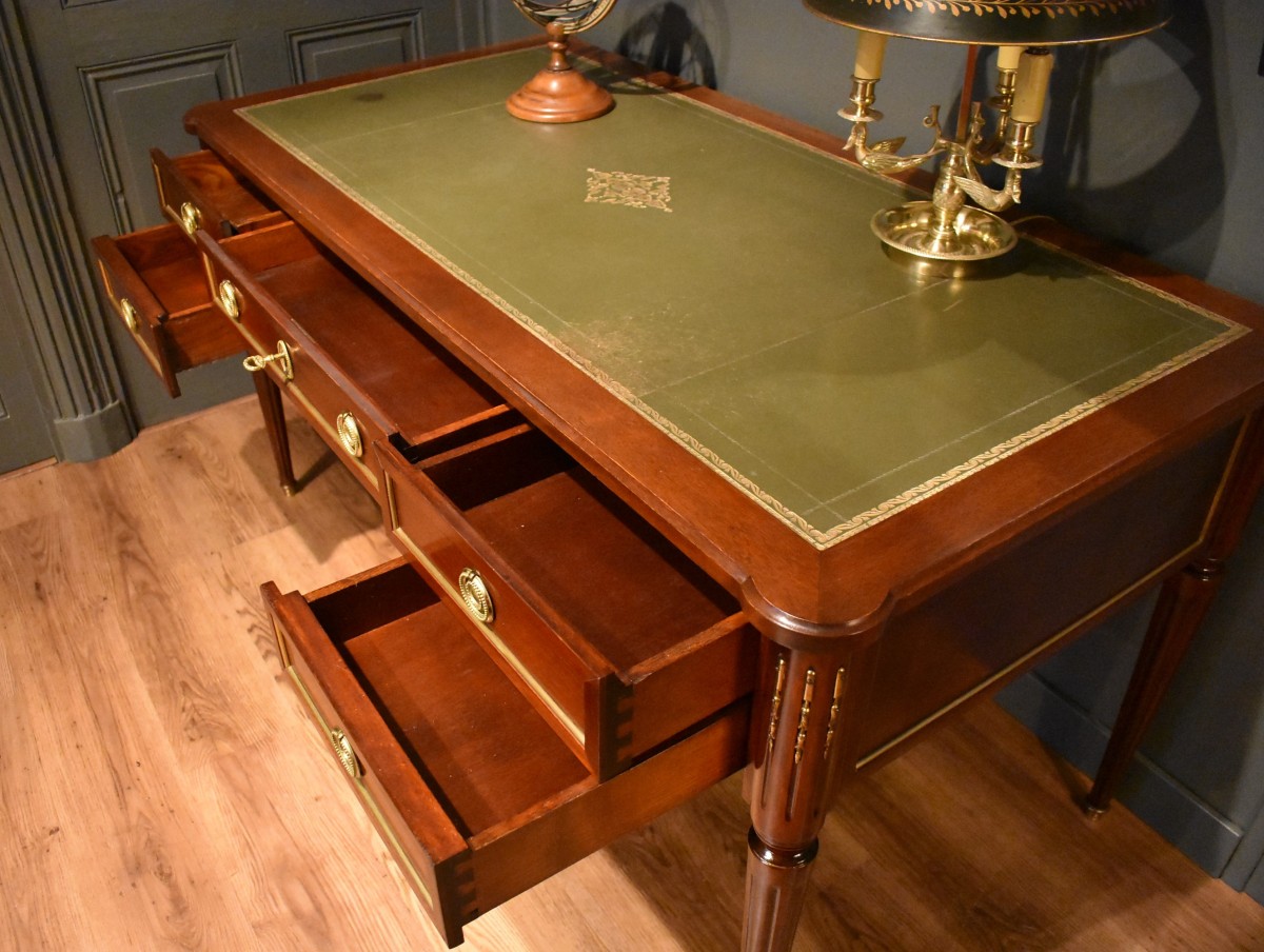 Louis XVI Style Flat Desk-photo-5