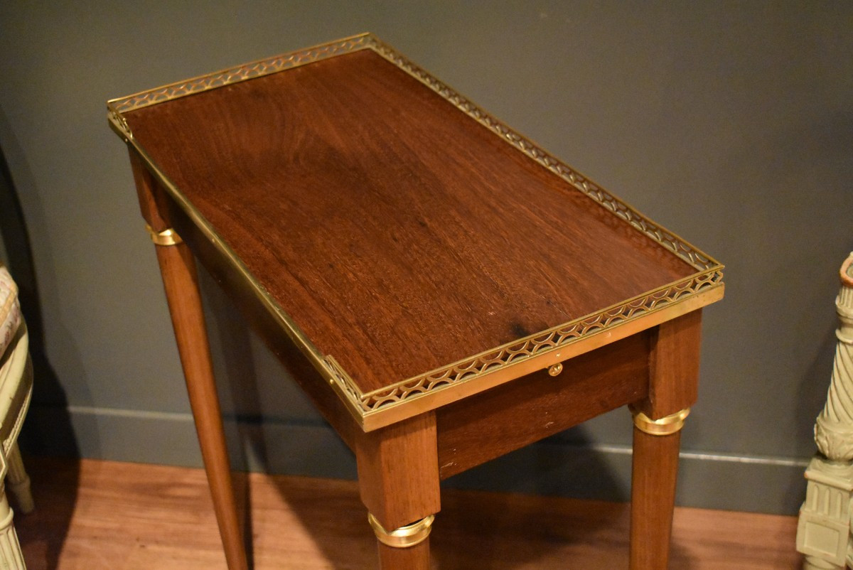 Louis XVI Style Side Table-photo-5