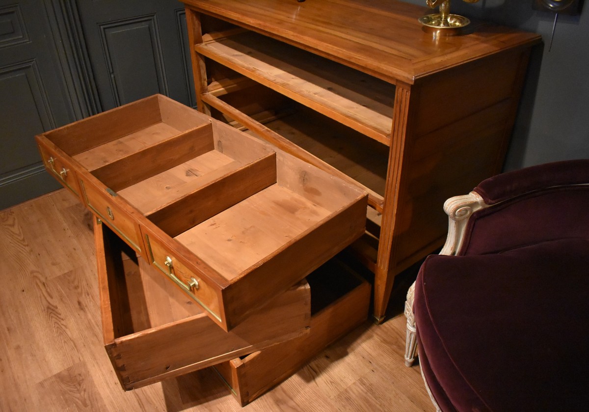 Louis XVI Style Chest Of Drawers-photo-3