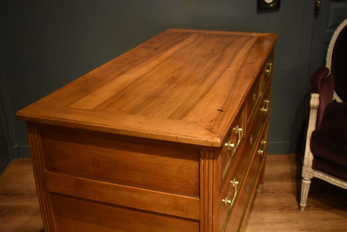 Louis XVI Style Chest Of Drawers-photo-8
