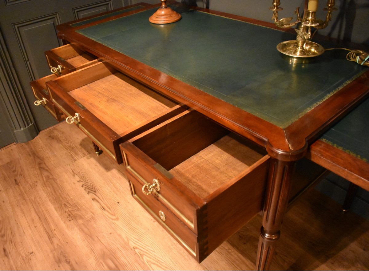 Louis XVI Style Flat Desk-photo-1