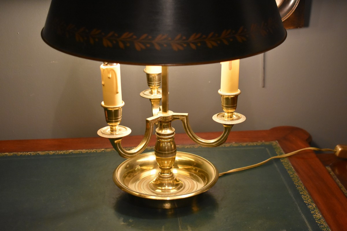 Three-burner  Bouillotte Lamp-photo-2