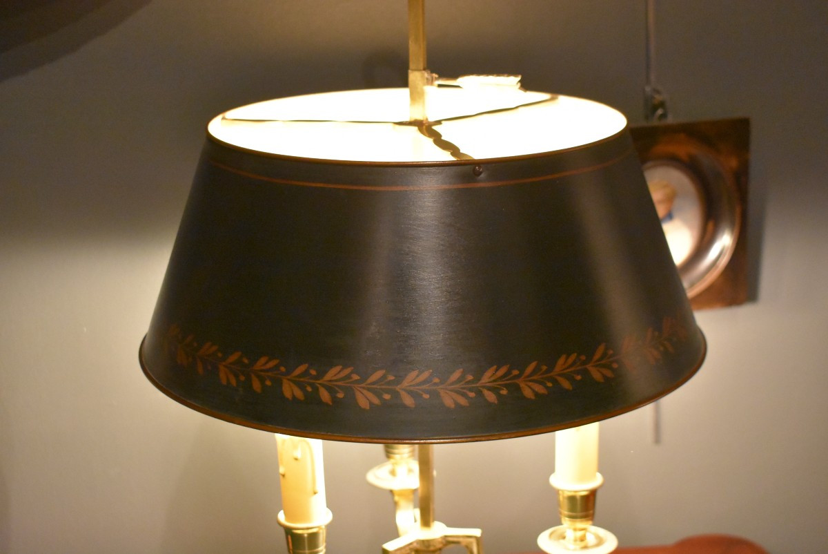 Three-burner  Bouillotte Lamp-photo-3