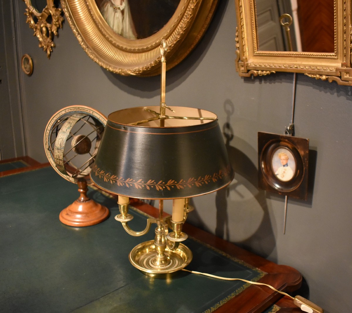Three-burner  Bouillotte Lamp-photo-3