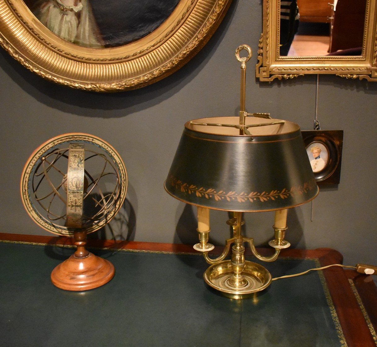 Three-burner  Bouillotte Lamp-photo-4