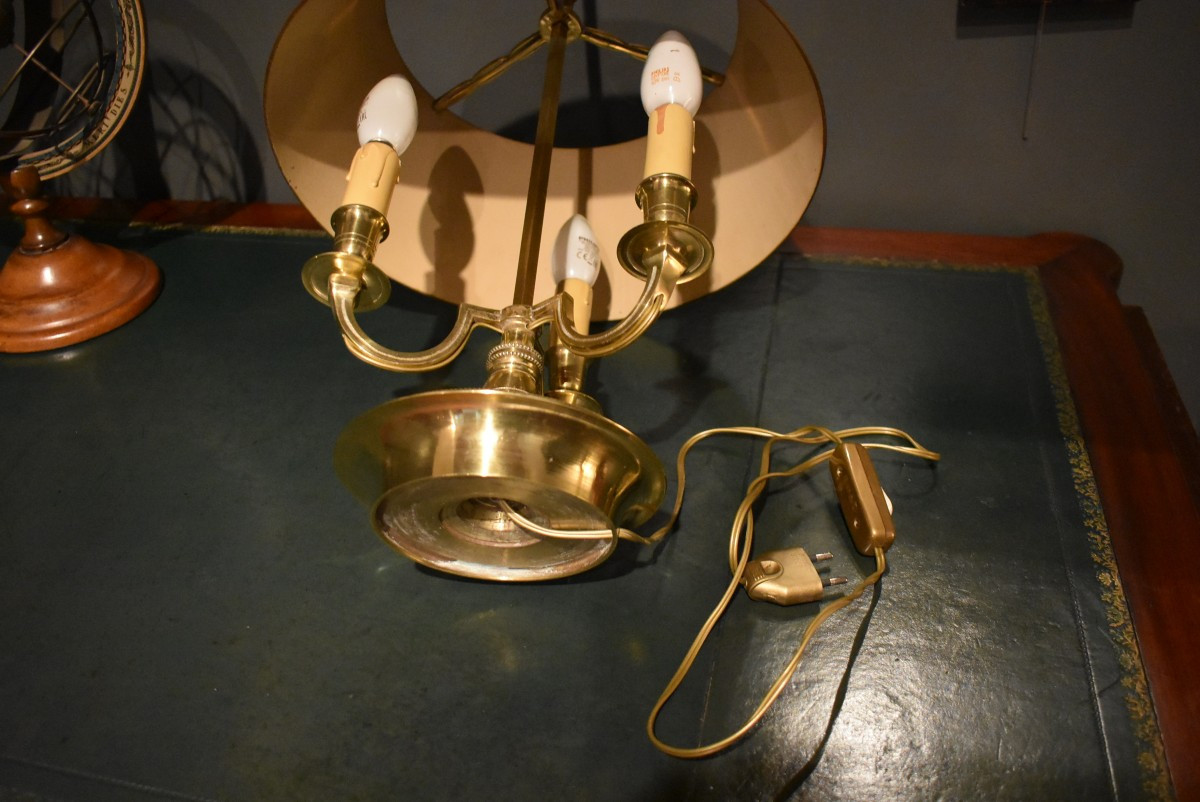 Three-burner  Bouillotte Lamp-photo-7