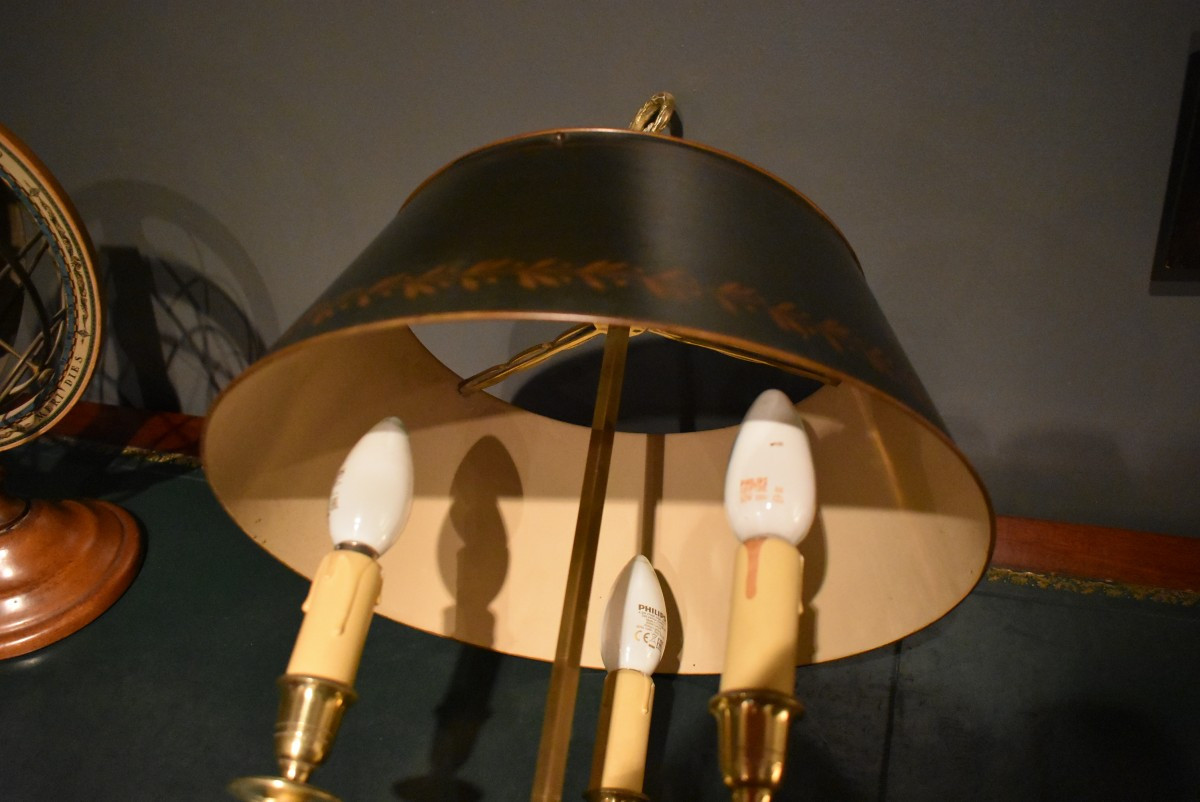 Three-burner  Bouillotte Lamp-photo-8
