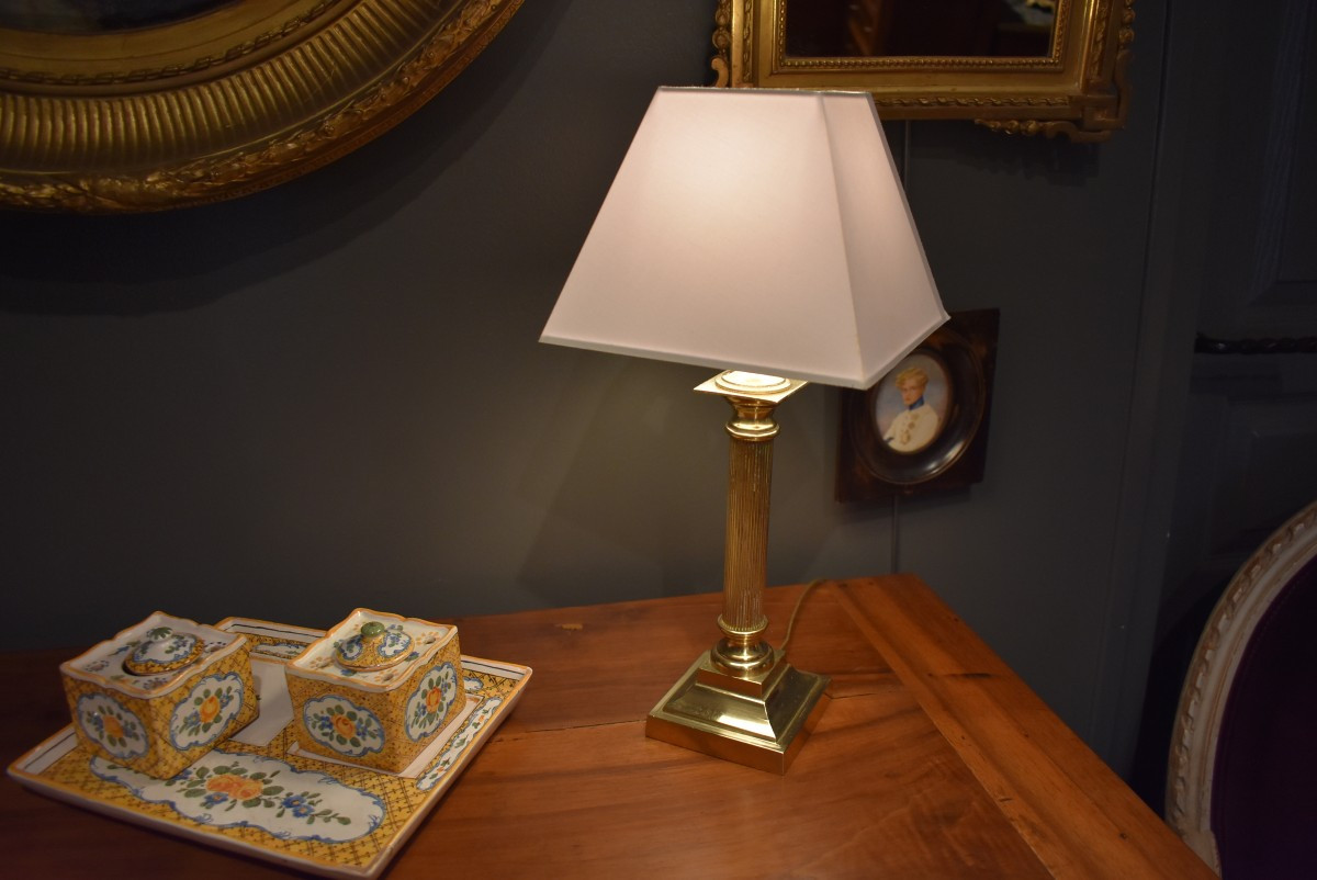 Petite lampe de style Empire