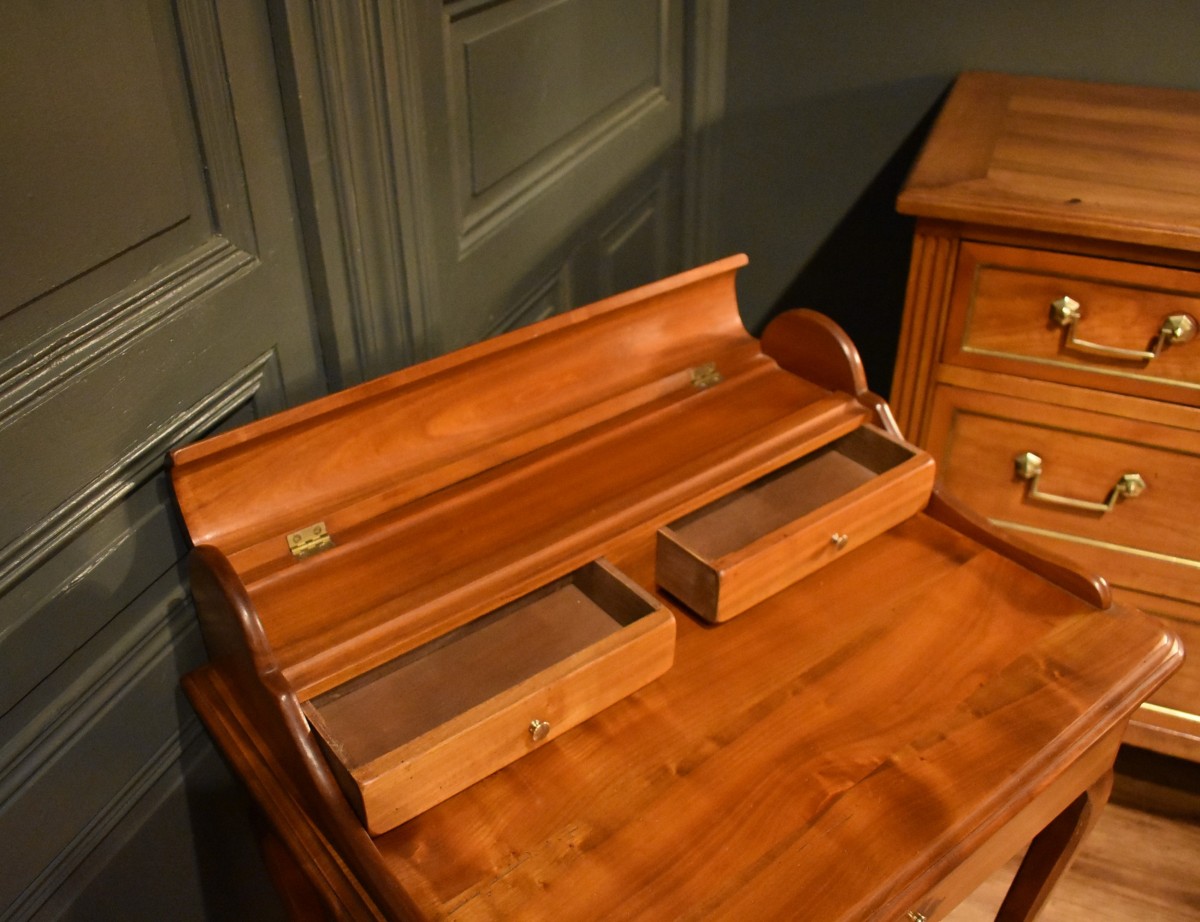 Petit bureau en merisier-photo-1