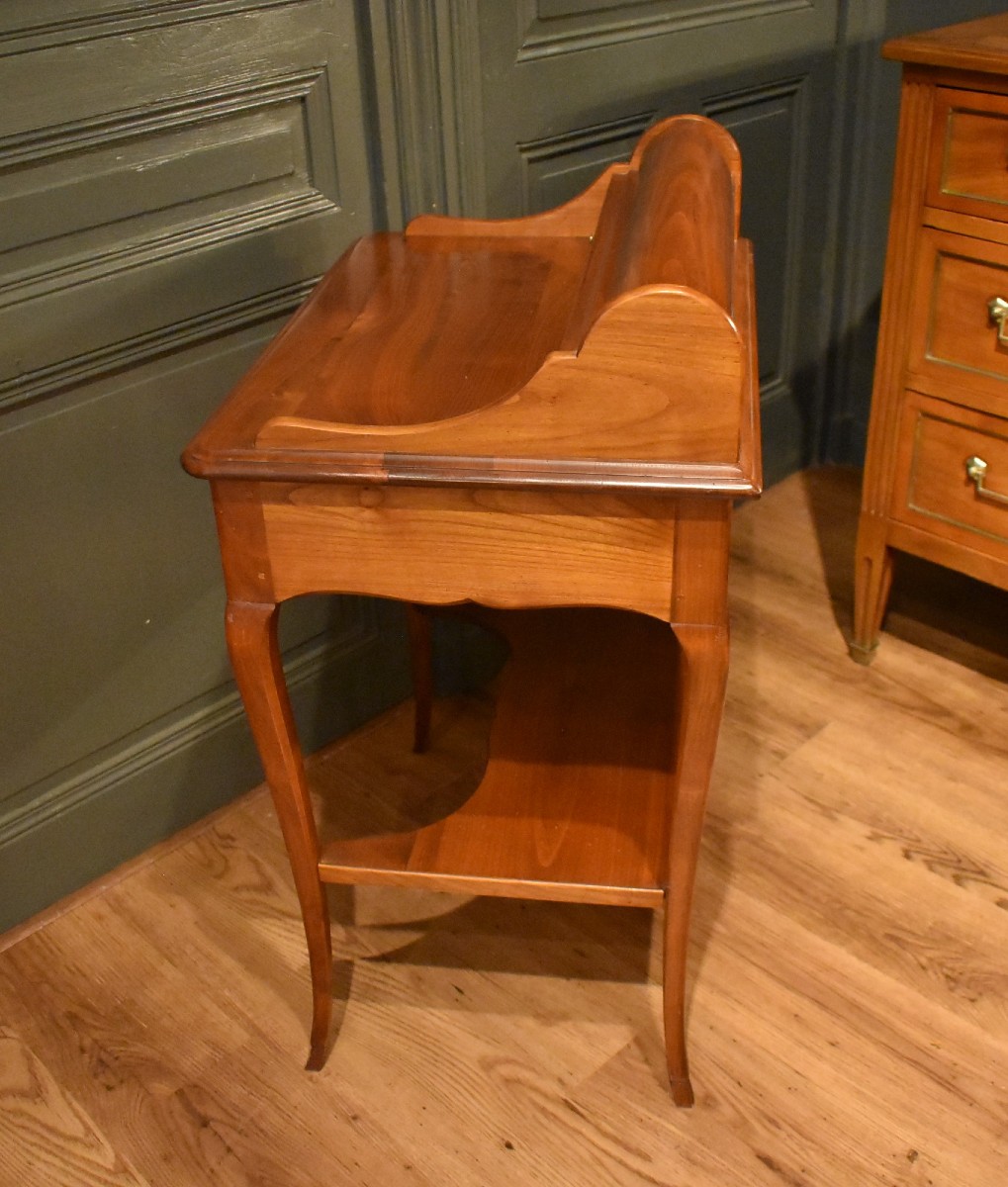 Petit bureau en merisier-photo-7