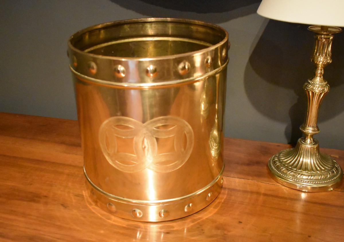 Brass Wastepaper Basket