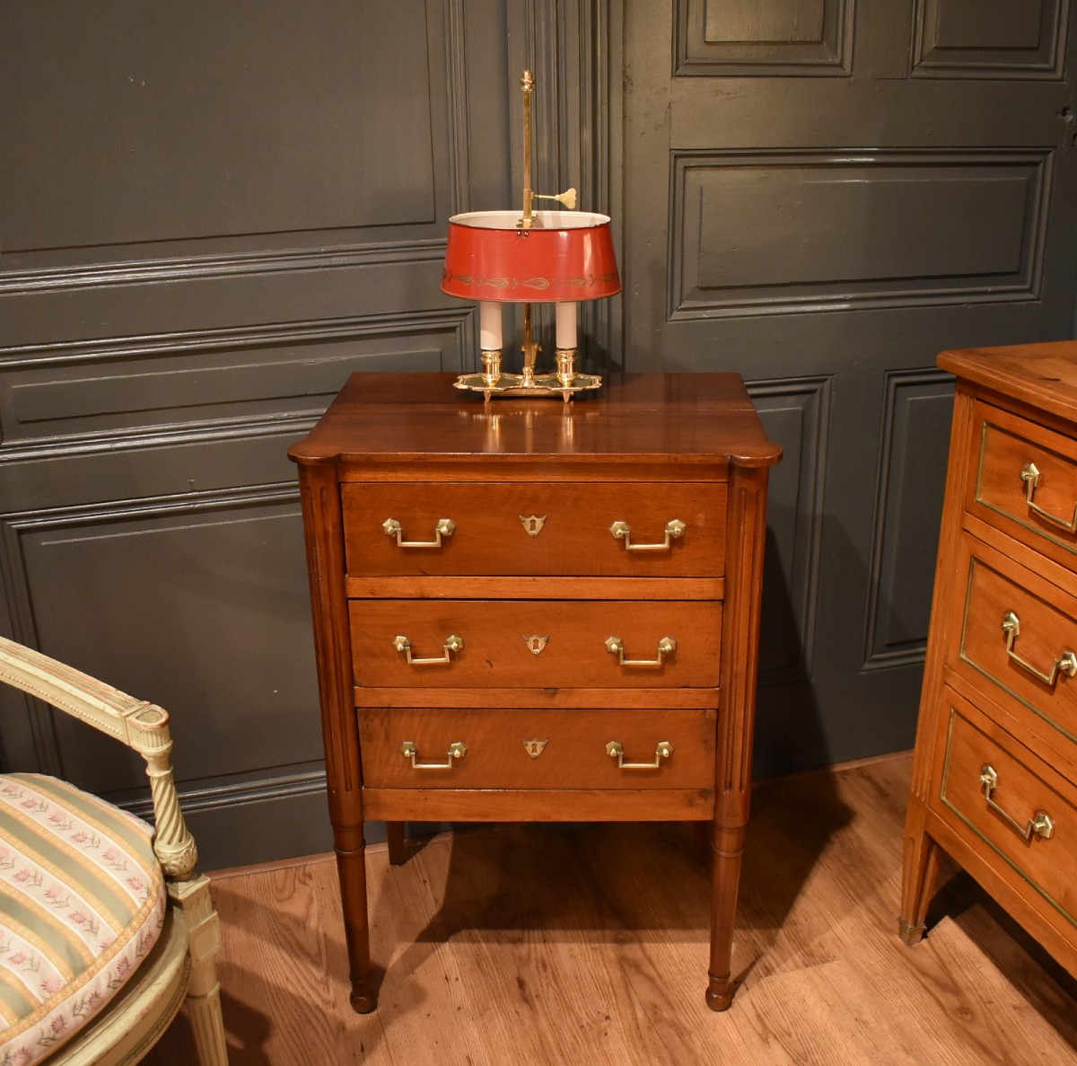 Very Small Mahogany Chest Of Drawers