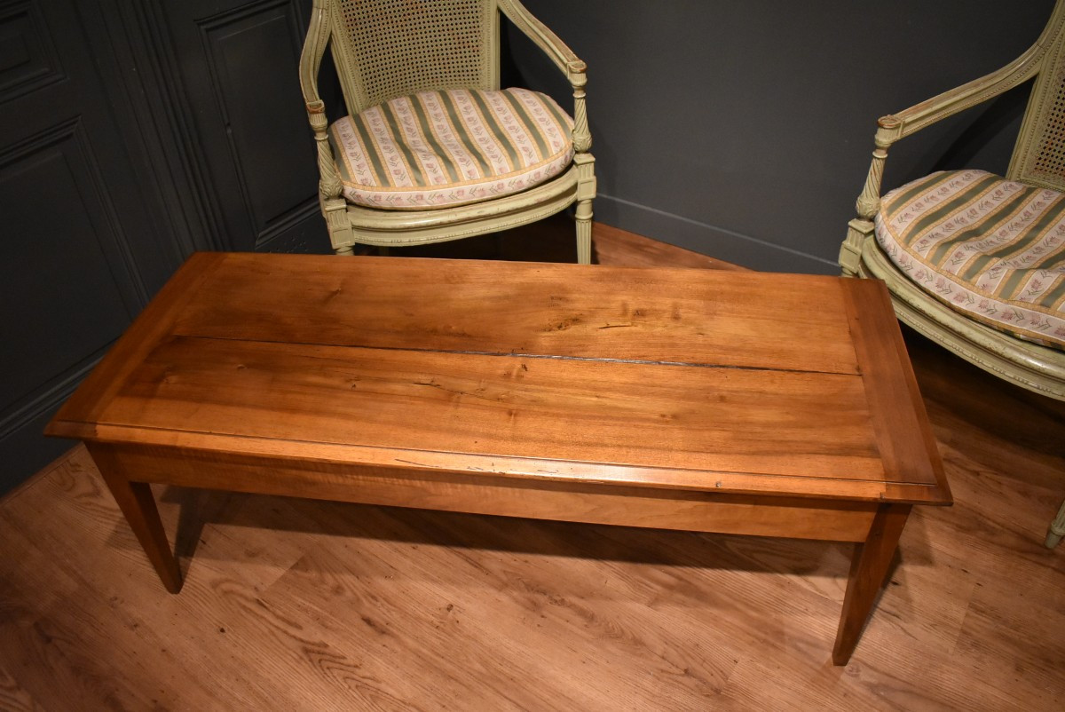 Table basse en noyer-photo-1
