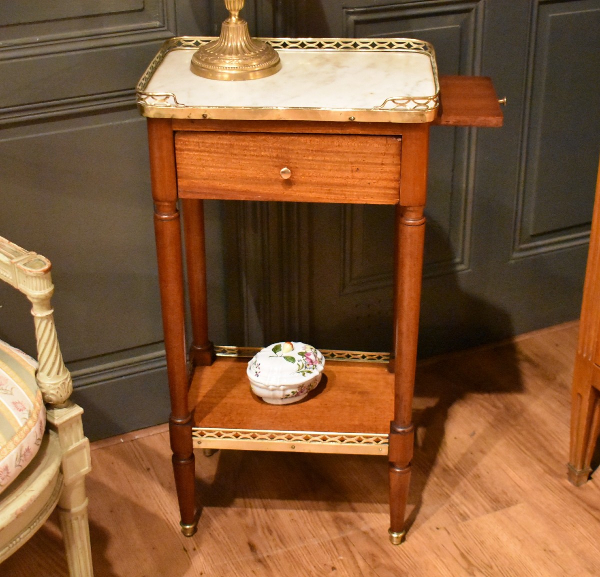 Chevet  en acajou de style Directoire-photo-2
