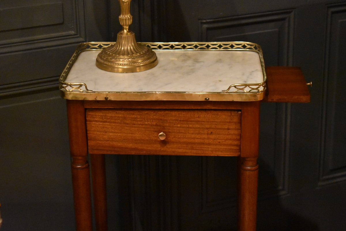 Chevet  en acajou de style Directoire-photo-3