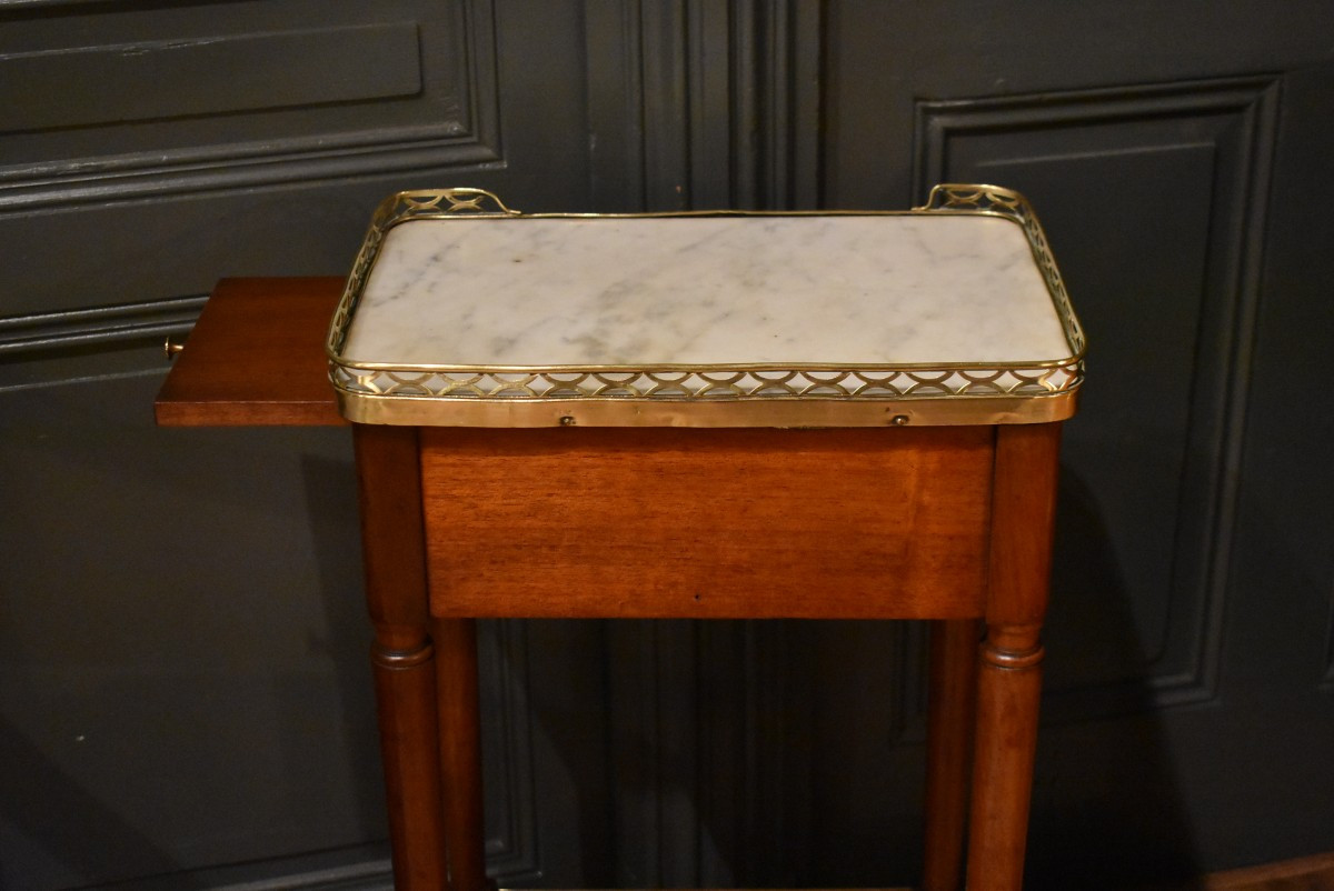Chevet  en acajou de style Directoire-photo-6