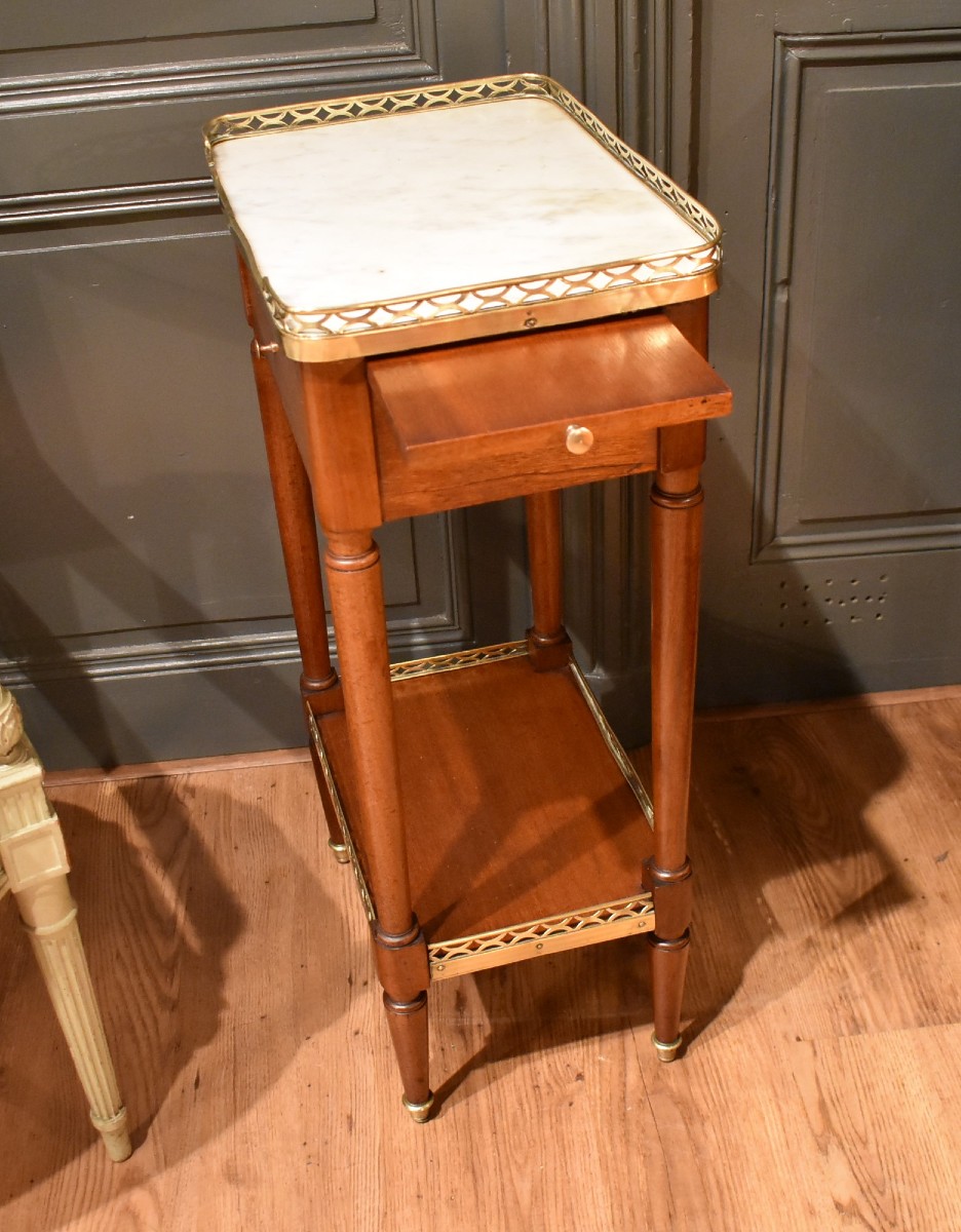 Chevet  en acajou de style Directoire-photo-7